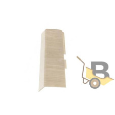Кут зовнішній для плінтуса Salag NG 80 Polar Oak 73
