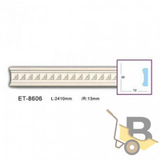 Молдинг ЕТ-8606 38х12 2,4 м