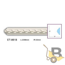 Молдинг ЕТ-8618 41х21 2,4 м