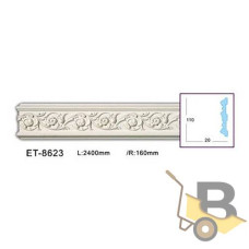 Молдинг ЕТ-8623 110х20 2,4 м