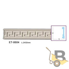 Молдинг ЕТ-8684 81х19 2,4 м