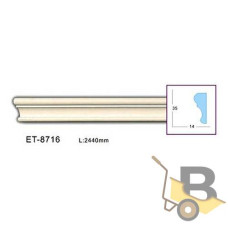 Молдинг гнучкий ЕТ-8716F 35х14 2,4 м