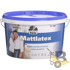 Фарба DUFA Mattlatex D100 Латексна матова 14 кг