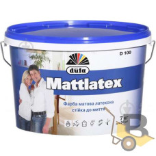 Фарба DUFA Mattlatex D100 Латексна матова 7 кг