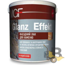 Лак по каменю MGF GLANZ Effekt 2,5 л