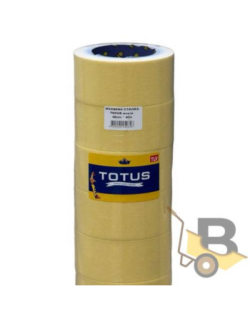 Стрічка малярна 48 мм, 40 м TOTUS...