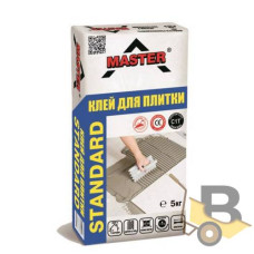 Клей для плитки MASTER Standart, 5 кг