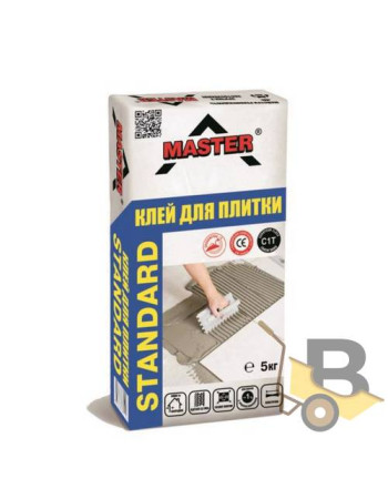 Клей для плитки MASTER Standart, 5 кг...