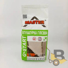 Штукатурка гіпсова для вирівнювання та ремонту поверхонь MASTER G-Start, 5 кг