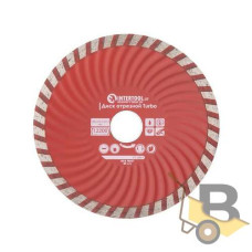 Диск відрізний по каменю TURBO алмазний, 125 мм, 22-24% INTERTOOL CT-2007