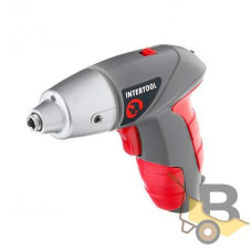 Викрутка акумуляторна 3.6 В, NiCd, кейс+насадки INTERTOOL DT-0301