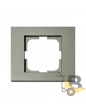 Рамка 1 Grano антрацит 400-130000-096...