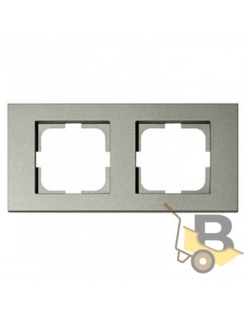 Рамка 2 Grano антрацит 400-130000-226...
