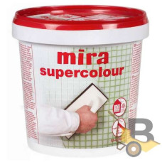 Затирка для плитки Mira supercolour №100 біла 1,2 кг