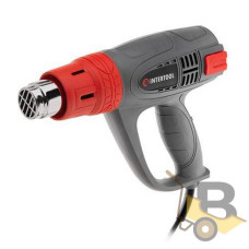 Фен технiчний, 2000 Вт, 3 режими, 60-600 °С, 300-500 л/хв INTERTOOL DT-2420
