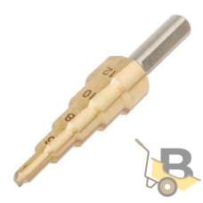 Свердло ступінчасте по металу, 4-12 мм INTERTOOL SD-5812