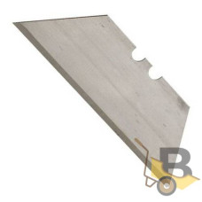 Комплект лез трапецієподібних, 60×19 мм, 10 шт. INTERTOOL HT-0519