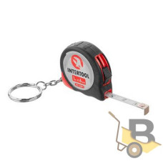 Рулетка з фіксатором 1 м х 6мм INTERTOOL MT-0401