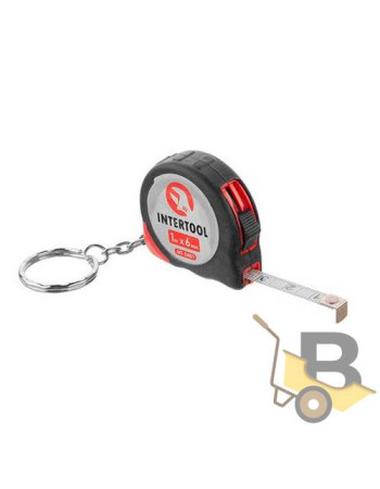 Рулетка з фіксатором 1 м х 6мм INTERTOOL MT-0...