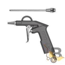 Пістолет продувний, насадка: 25, 120 мм INTERTOOL PT-0804