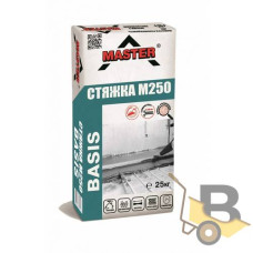 Стяжка цементна армована М250 MASTER Basis, 25 кг